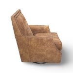 Connor Brown Lthr Swivel Glider - Image 3