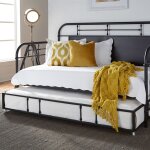 Lee Twin Black Daybed W/ Trundle