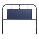 Lee Queen Navy Metal Headboard - Image 2