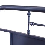 Lee Queen Navy Metal Headboard - Image 4