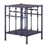 Lee Navy Open Night Stand - Image 2
