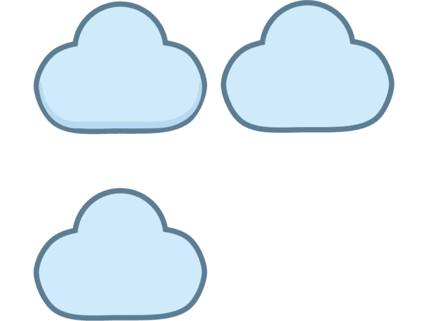 3 Blue Cloud
