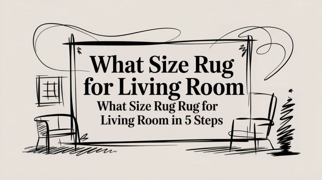 Guide: Choosing Living Room Rug Size