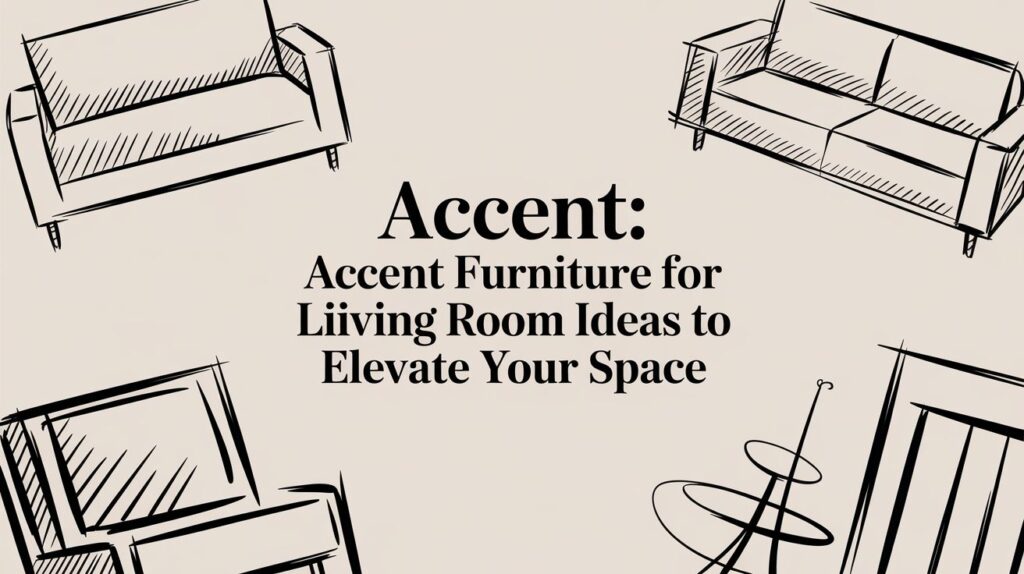 Accent furniture ideas for living room inspiration.