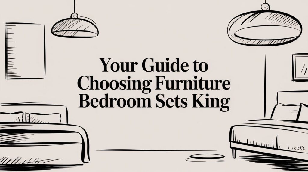 Guide for choosing king bedroom furniture sets.