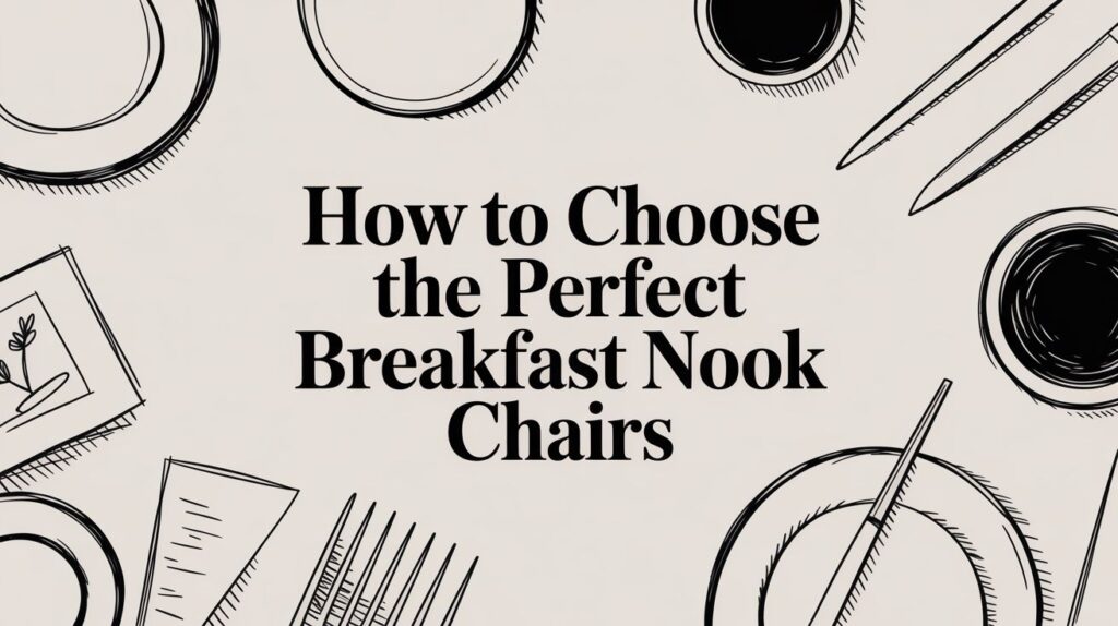 Guide to Choosing Breakfast Nook Chairs