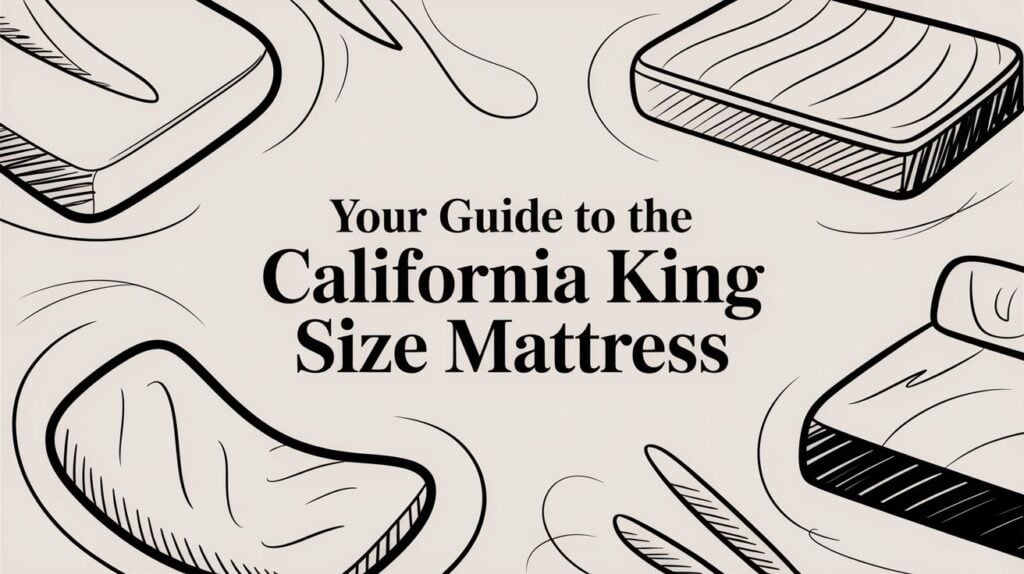 California King Size Mattress Guide illustration