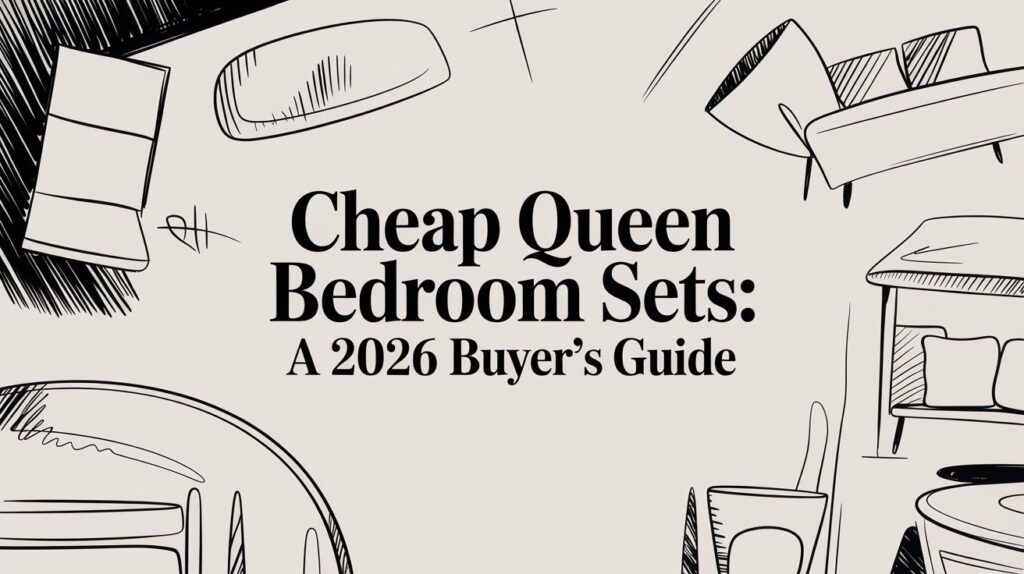 Cheap queen bedroom sets 2026 buyer’s guide graphic