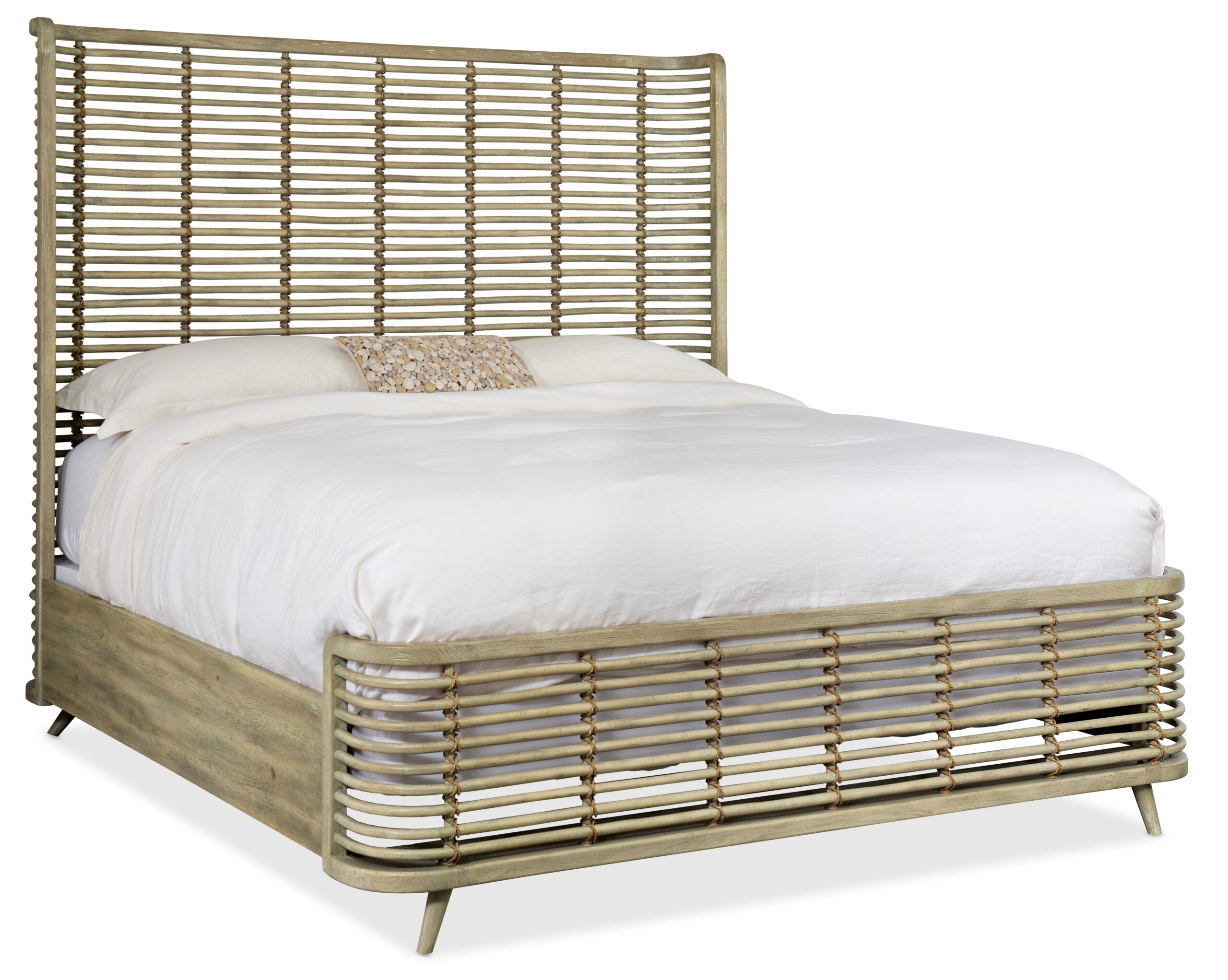 34dd53fb0698003ef993a810f14b19cb Surfrider Queen Rattan Bed - Image 1