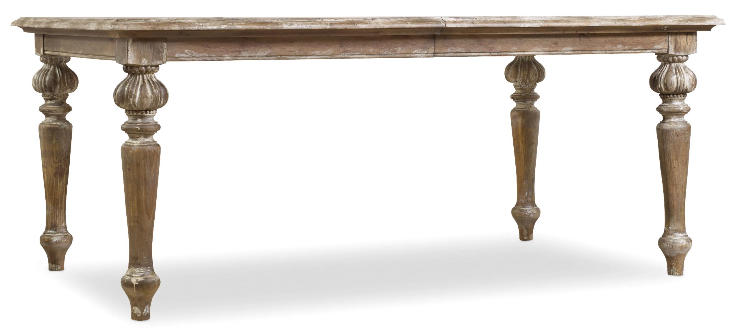 37ba3548ae792334610e95b0a059fb7a Chatelet Rectangle Leg Dining Table with Two 18'' Leaves - Image 1