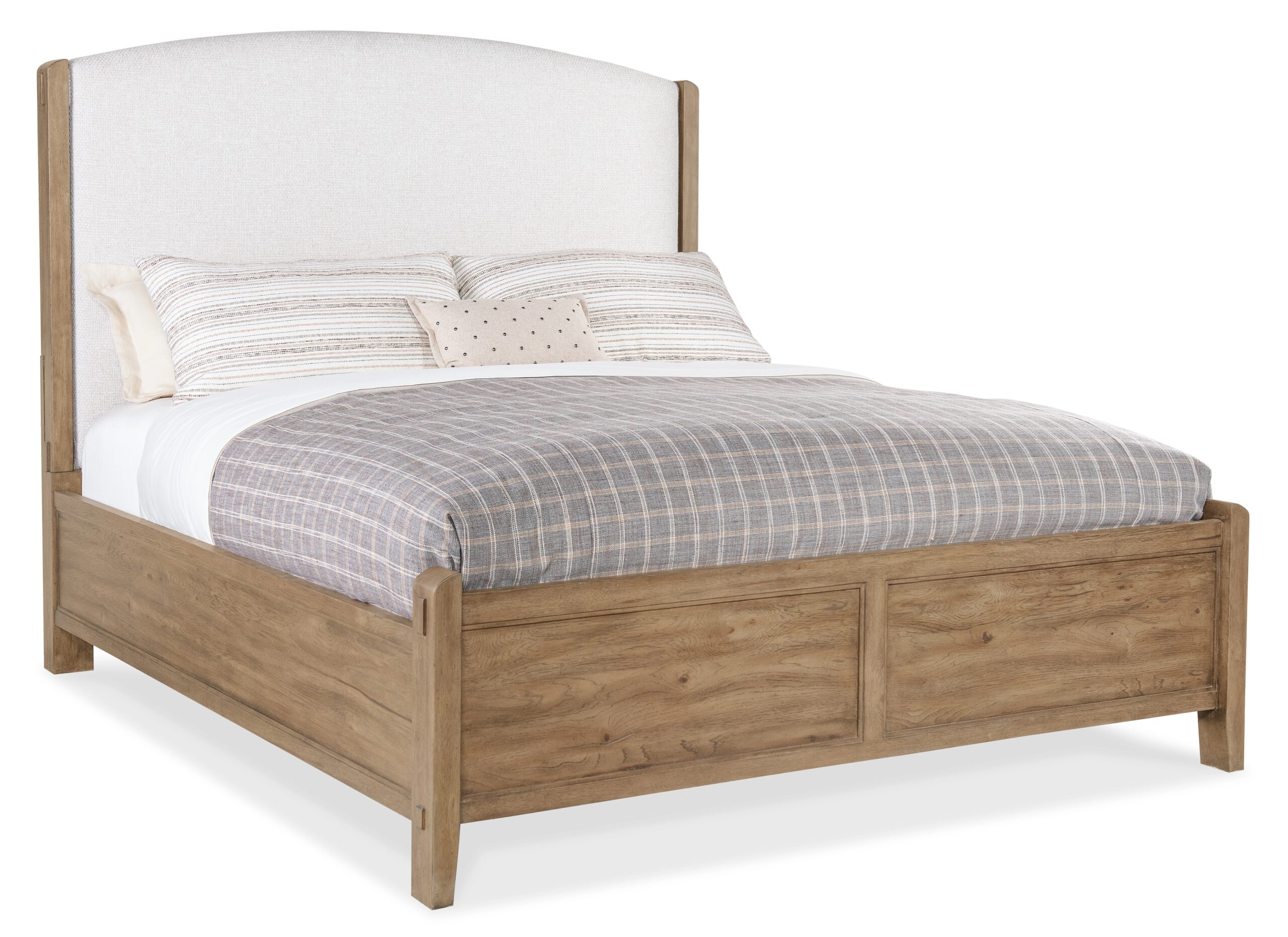 4f8f87ffa137fef475f0a0ea972b7c48 Vineyard Row King Upholstered Bed - Image 1