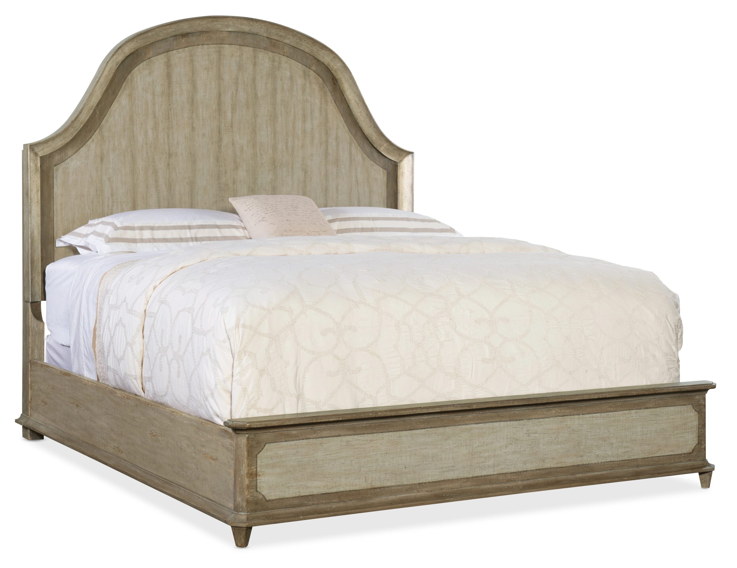 530e4a3317728535b44a7bb39ebfb0a5 Alfresco Lauro King Panel Bed with Metal - Image 1