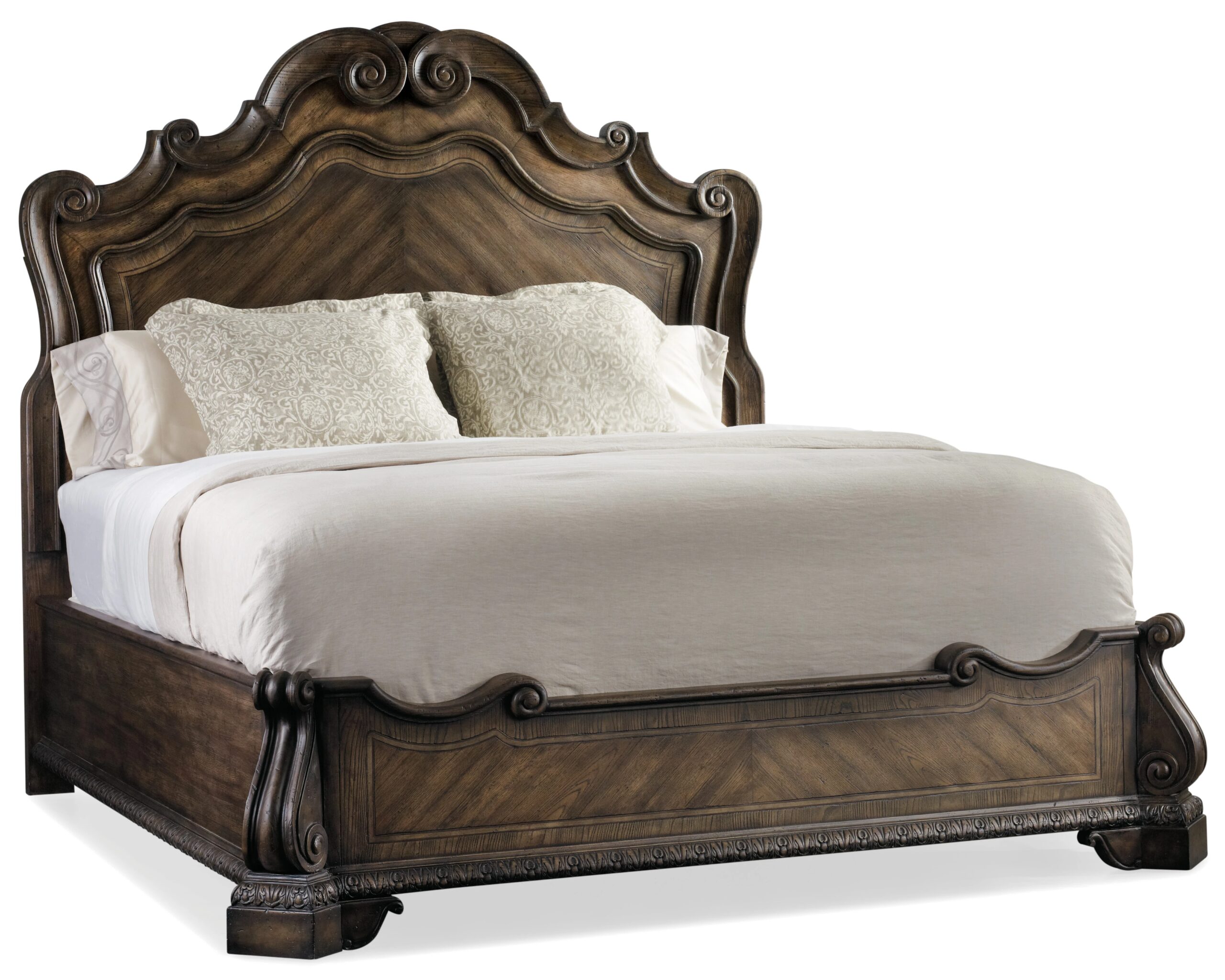 79e2c5355ef1e305c48100bd72af1cac Rhapsody California King Panel Bed - Image 1