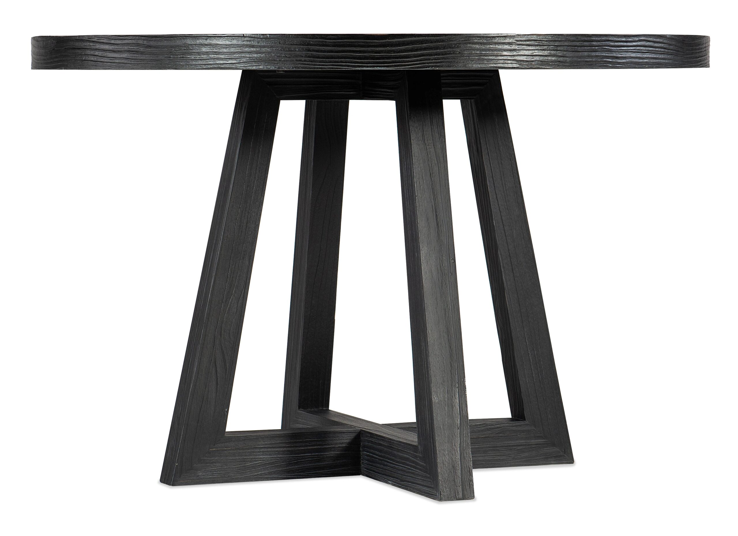 7f1dcb9e3cb9a9aa05909582c007119c Chapman Shou Sugi Ban Petite Round Dining Table - Image 1
