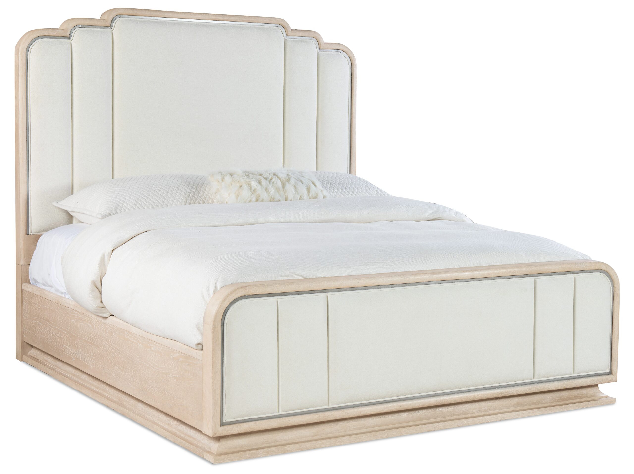 92d3ea946bfcd54641eeac982f3f9873 Nouveau Chic King Upholstered Bed - Image 1