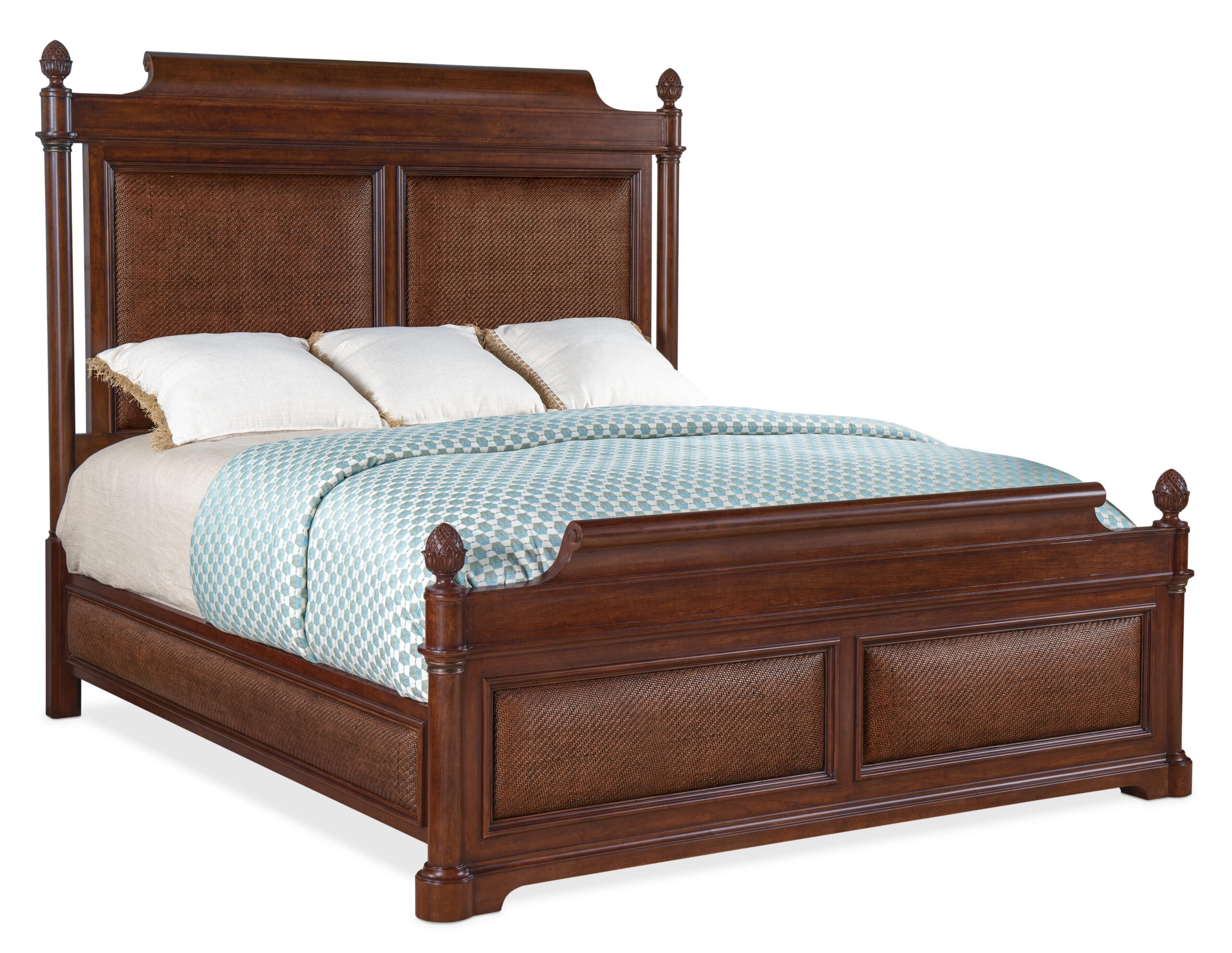 bedc7a6b20752bcaa5d5a644b2071193 Charleston King Panel Bed - Image 1