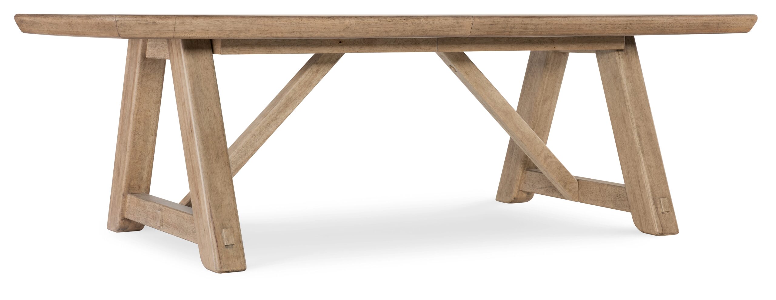 de30a8937eb3f0c77c07f28bedaf6a8a Vineyard Row Rectangle Dining Table with Two 20-inch Leaves - Image 1
