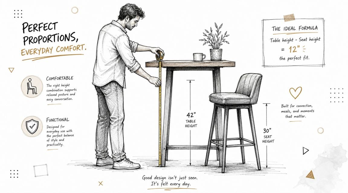 Getting the Dimensions Right: Sizing and Stool Pairing