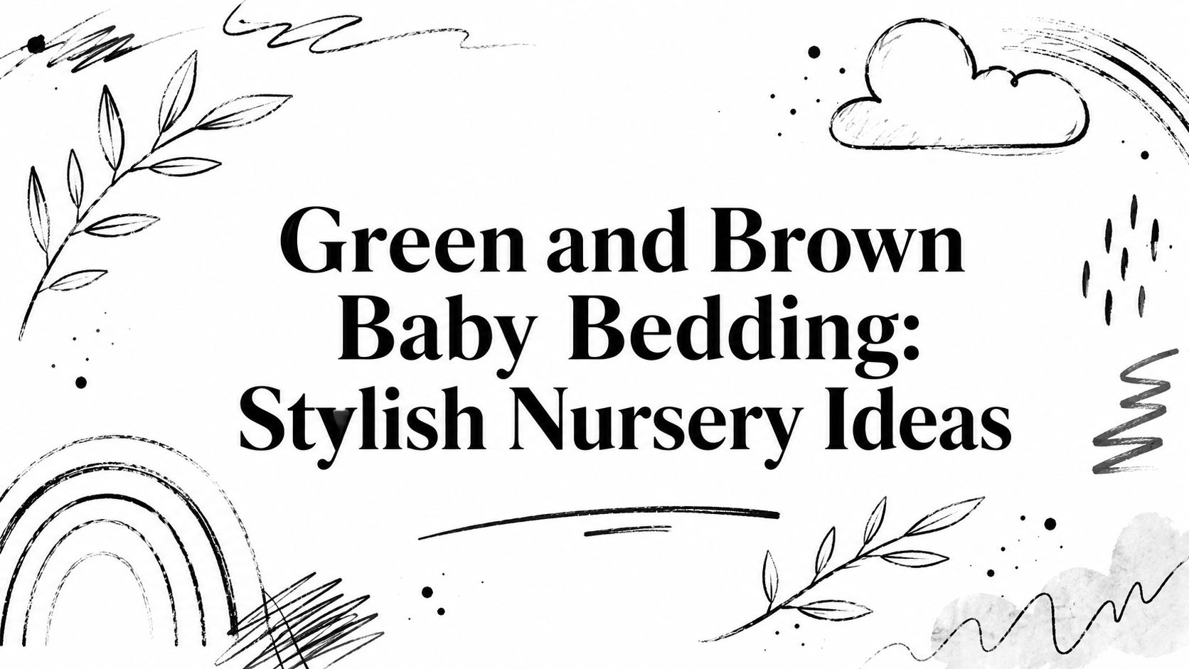 Green And Brown Baby Bedding Nursery Ideas