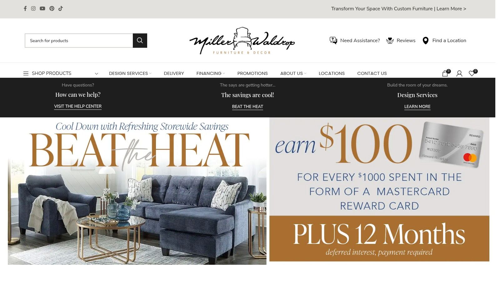 Screenshot from https://www.millerwaldrop.com