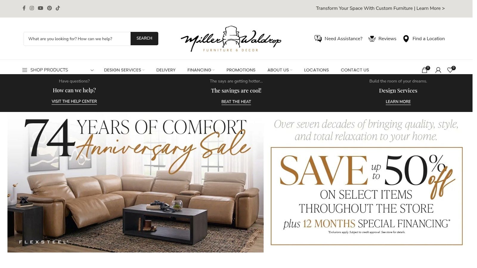 Screenshot from https://www.millerwaldrop.com